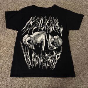 Fashion Nova Black and White Graphic Tee